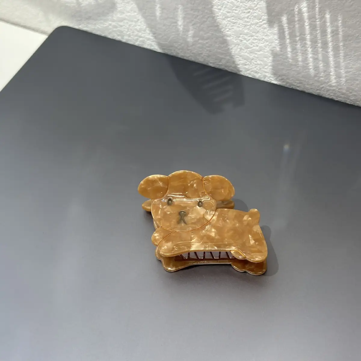 Cute Puppy Clasp for Men with Acetic Acid Finish