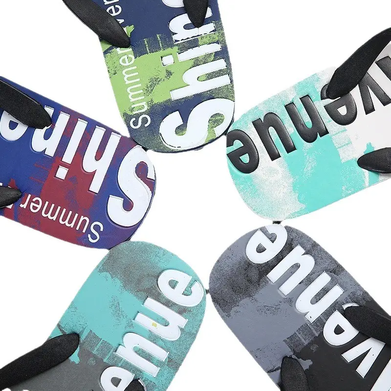 2025 Summer Graffiti Flip Flops for Men - Image 10
