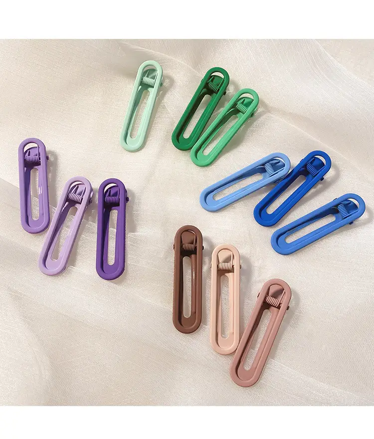 Candy Color Hair Clips for Women's Bangs Clip — feature 4
