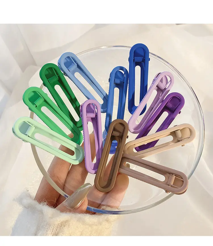 Candy Color Hair Clips for Women's Bangs Clip — feature 6