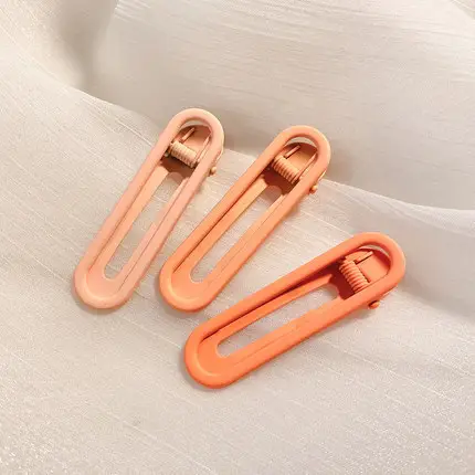 Candy Color Hair Clips for Women's Bangs Clip