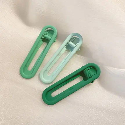 Candy Color Hair Clips for Women's Bangs Clip