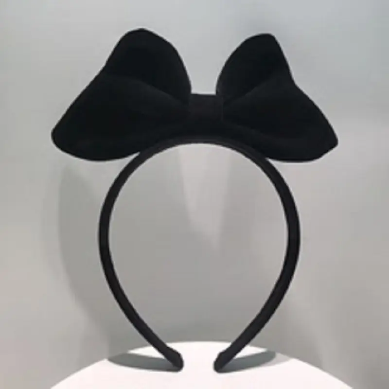 Red Velvet High Skull Pressure Headband for Women - Image 2