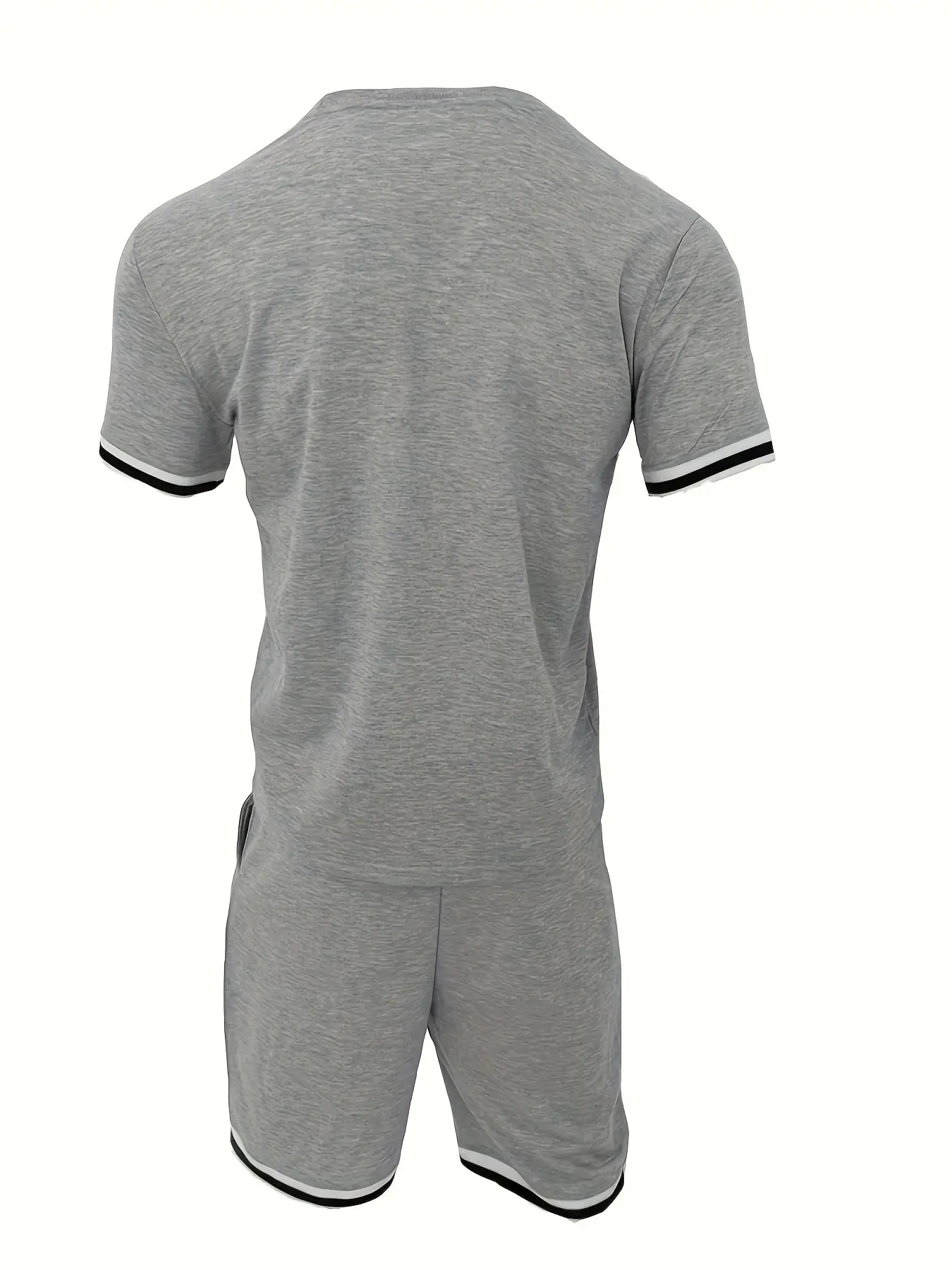 Men Green Short Sleeve T-Shirt Shorts Set 2026 — feature 10