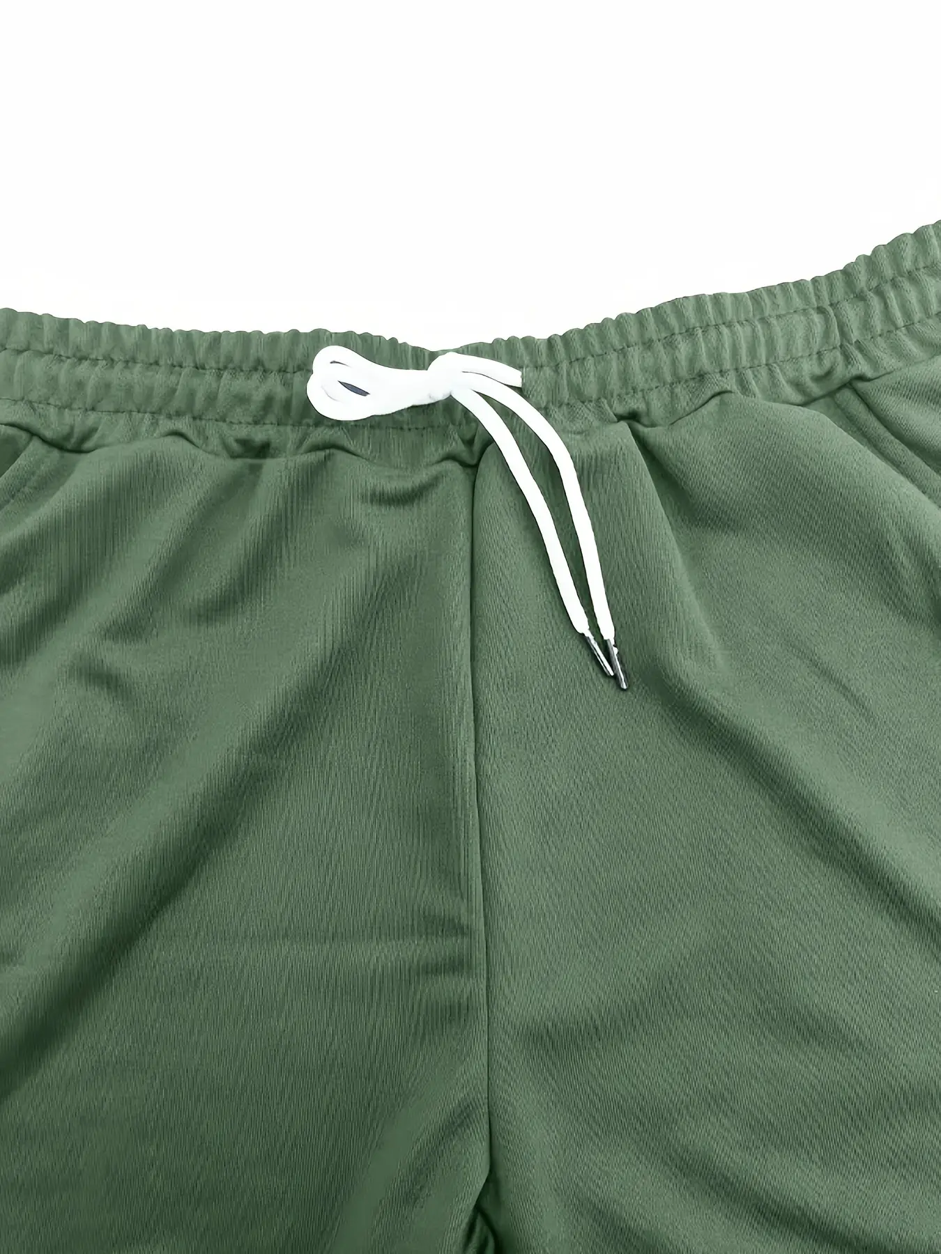 Men Green Short Sleeve T-Shirt Shorts Set 2026 — feature 34