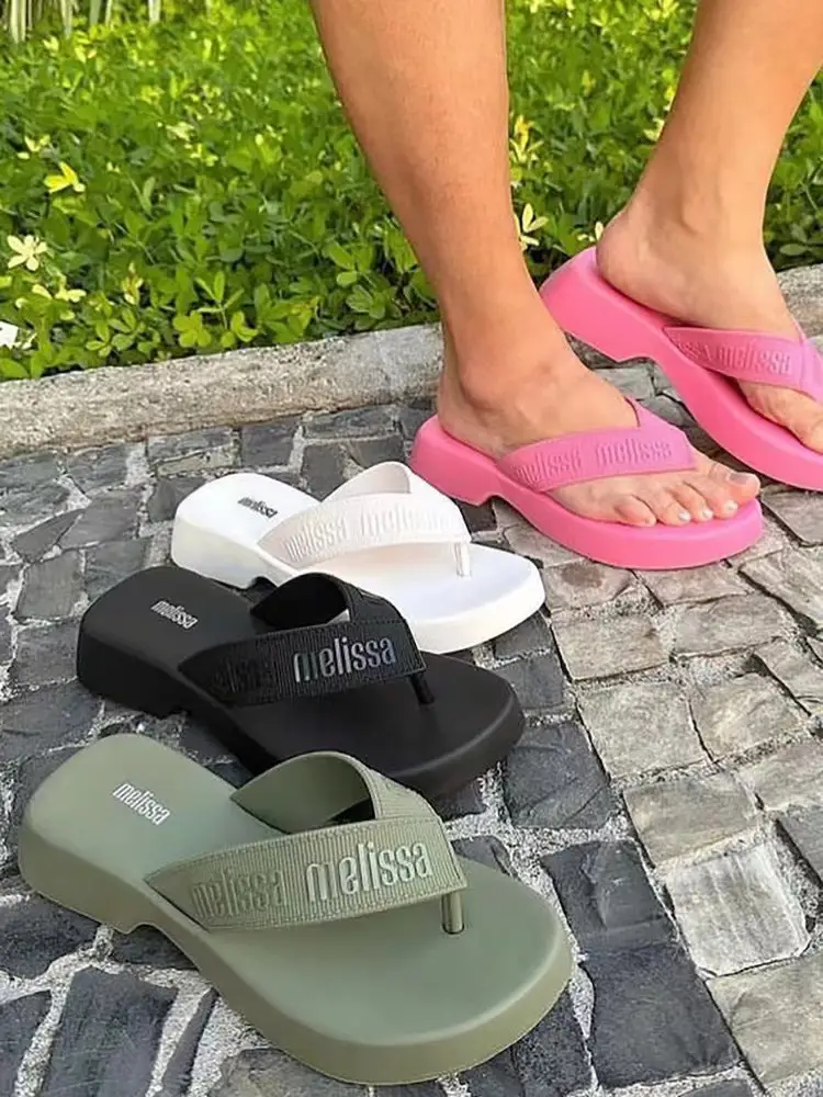 Melissa 2024 Jelly Platform Flip Flops Women — feature 16