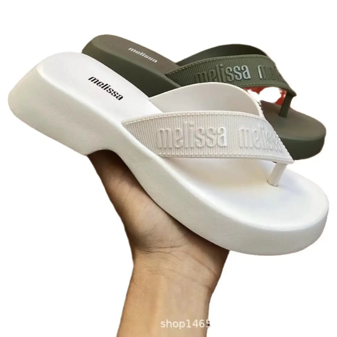 Melissa 2024 Jelly Platform Flip Flops Women — feature 6