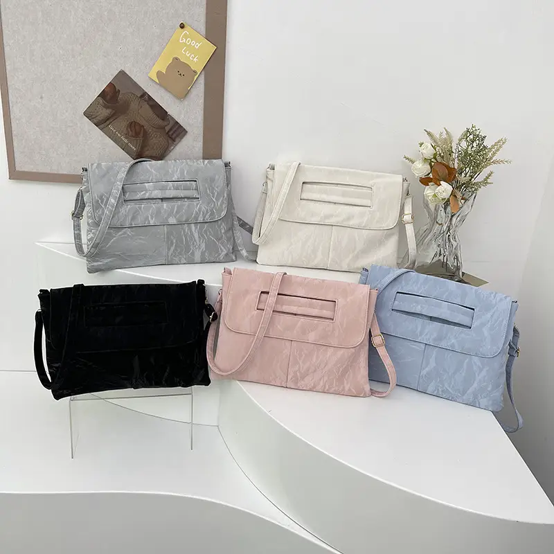 Light Blue Shoulder Crossbody Bag for Women 2024 Spring Summer - Image 6