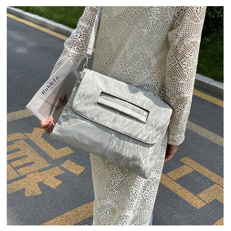 Light Blue Shoulder Crossbody Bag for Women 2024 Spring Summer — feature 25