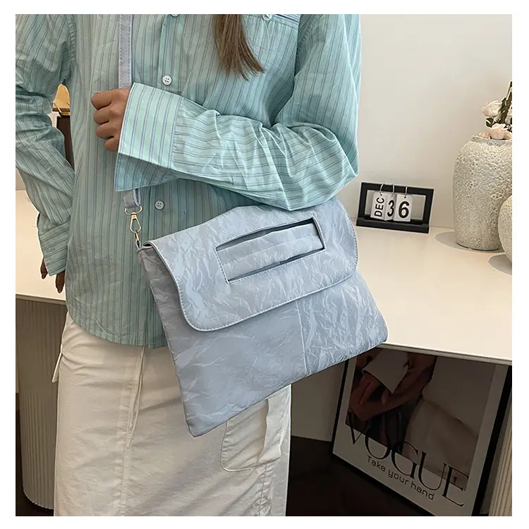 Light Blue Shoulder Crossbody Bag for Women 2024 Spring Summer — feature 32