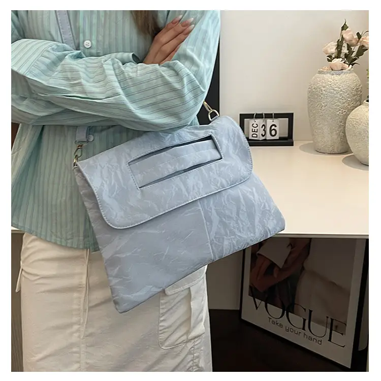 Light Blue Shoulder Crossbody Bag for Women 2024 Spring Summer — feature 33