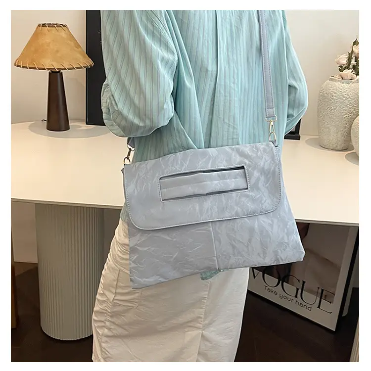 Light Blue Shoulder Crossbody Bag for Women 2024 Spring Summer — feature 34
