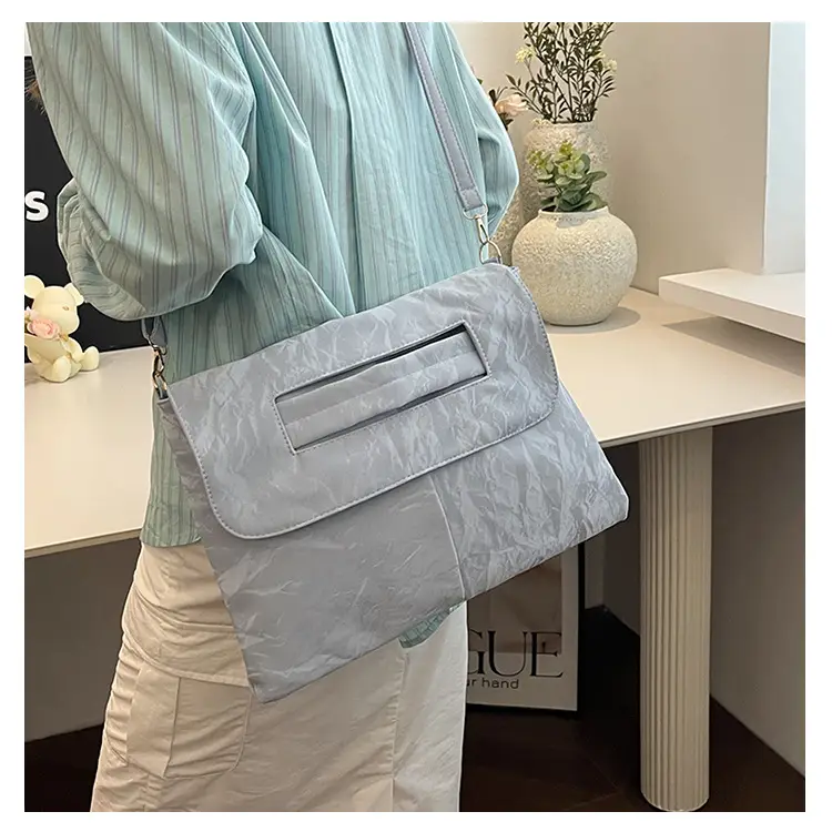 Light Blue Shoulder Crossbody Bag for Women 2024 Spring Summer — feature 35