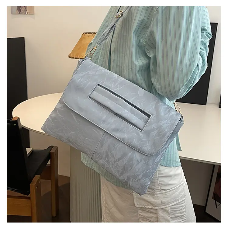 Light Blue Shoulder Crossbody Bag for Women 2024 Spring Summer — feature 39