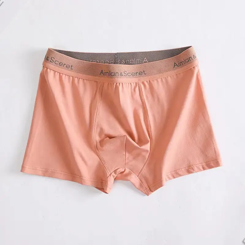 Men's Pure Cotton Boxer Briefs 50S Underwear - Image 5