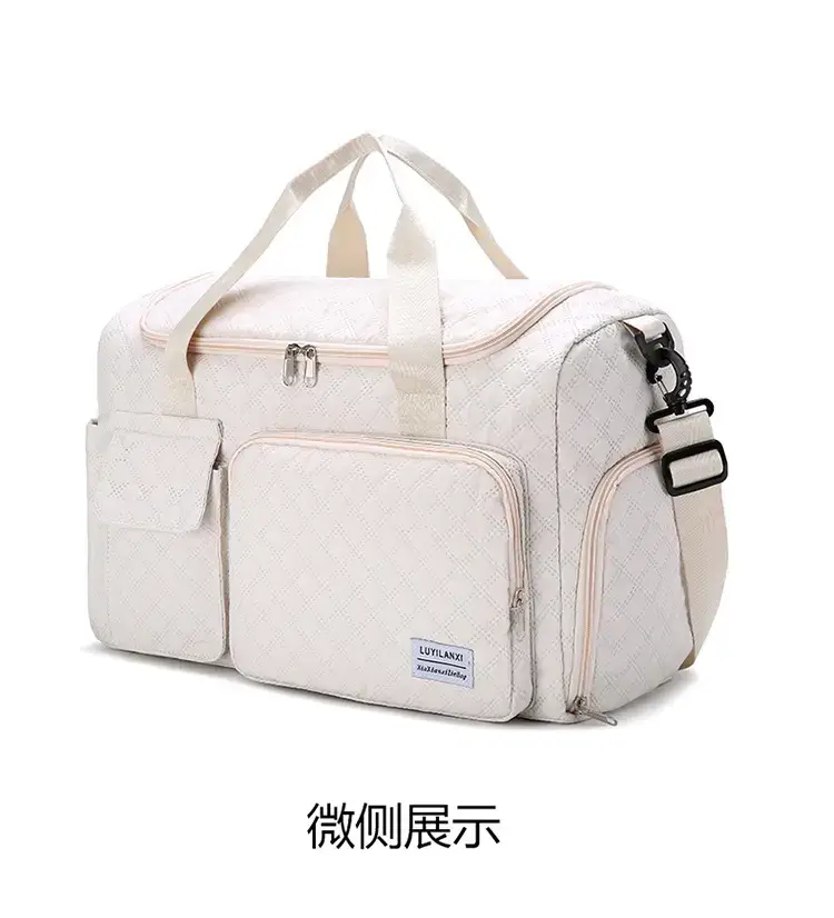 Pink Oxford Travel Bag Large Capacity — feature 22