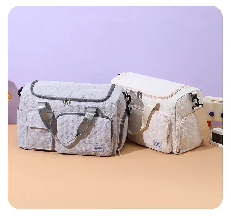 Pink Oxford Travel Bag Large Capacity — feature 5