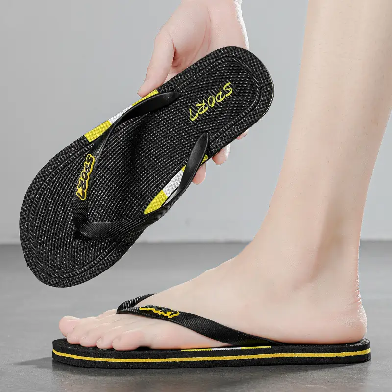 Flip Flops Men's Clip Feet High-end Sense Vietnam High-face Value Korean Style Open Toe Slippers with Rubber Bottom Quality Summer Men's Slippers - Image 6