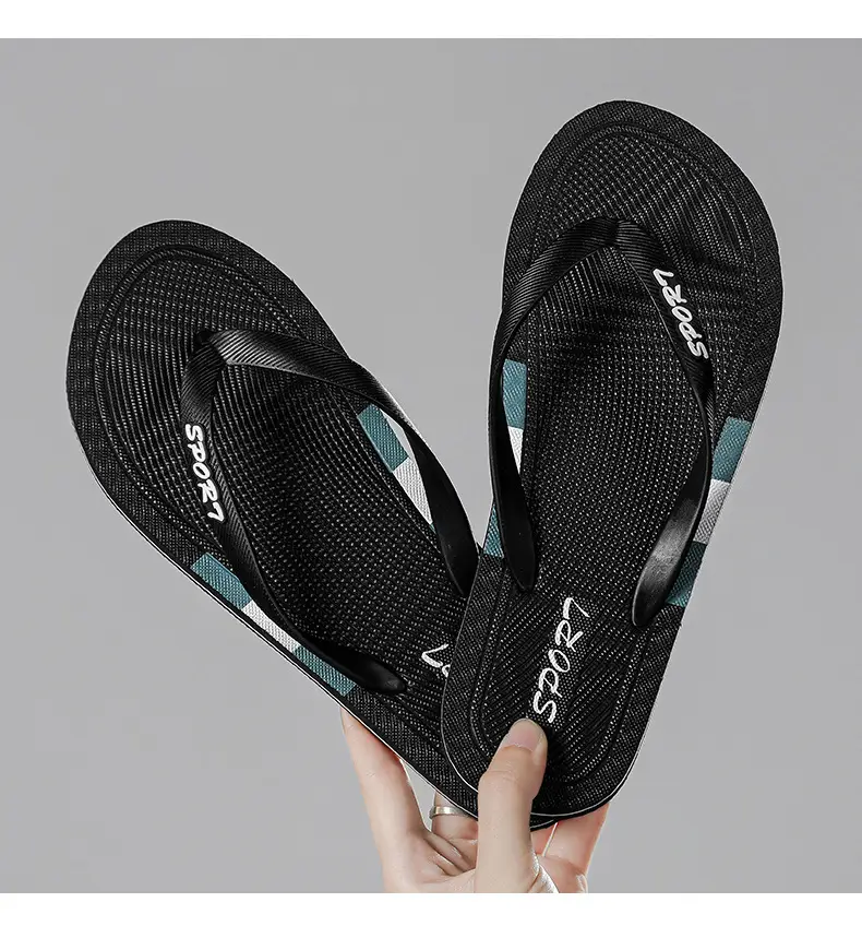 Flip Flops Men's Clip Feet High-end Sense Vietnam High-face Value Korean Style Open Toe Slippers with Rubber Bottom Quality Summer Men's Slippers — feature 11