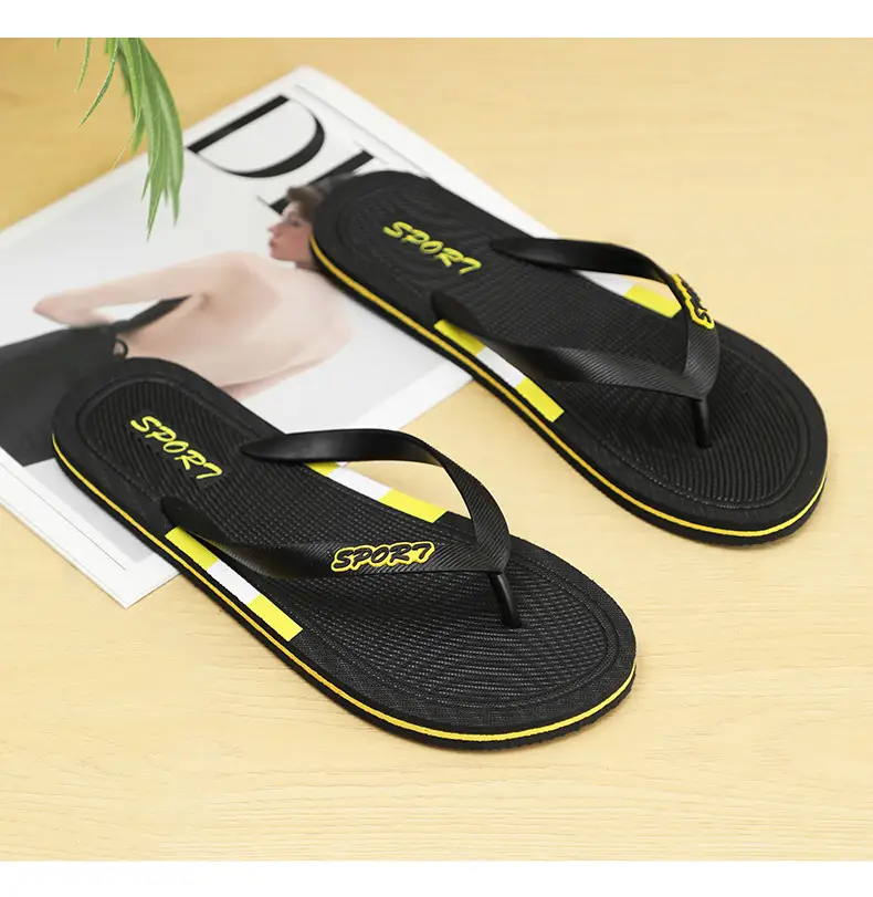 Flip Flops Men's Clip Feet High-end Sense Vietnam High-face Value Korean Style Open Toe Slippers with Rubber Bottom Quality Summer Men's Slippers — feature 12