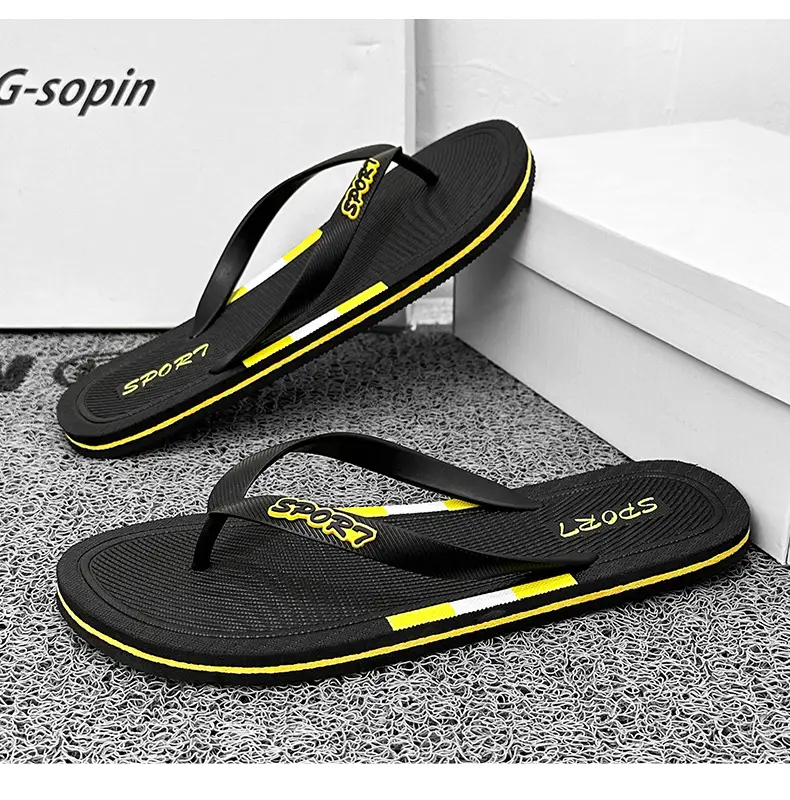 Flip Flops Men's Clip Feet High-end Sense Vietnam High-face Value Korean Style Open Toe Slippers with Rubber Bottom Quality Summer Men's Slippers — feature 14