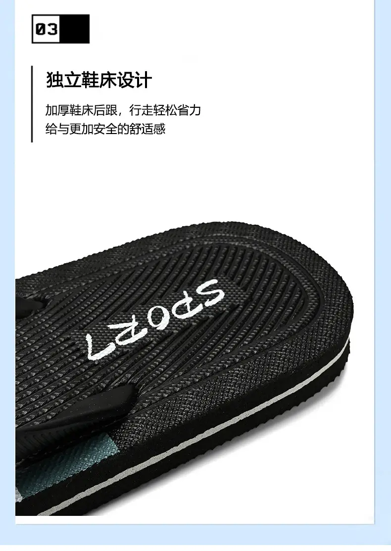 Flip Flops Men's Clip Feet High-end Sense Vietnam High-face Value Korean Style Open Toe Slippers with Rubber Bottom Quality Summer Men's Slippers — feature 7