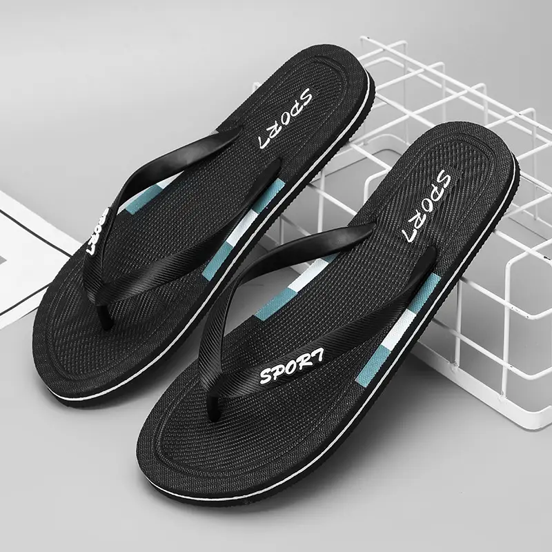 Flip Flops Men's Clip Feet High-end Sense Vietnam High-face Value Korean Style Open Toe Slippers with Rubber Bottom Quality Summer Men's Slippers - Image 2