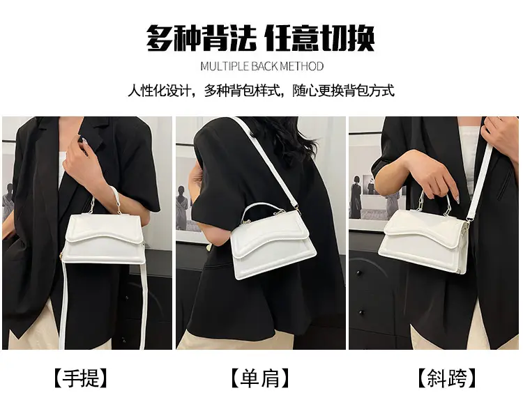 Women's 2024 Spring Shoulder Messenger Bags Black Red Blue Orange — feature 13