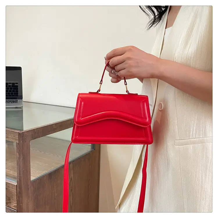 Women's 2024 Spring Shoulder Messenger Bags Black Red Blue Orange — feature 15