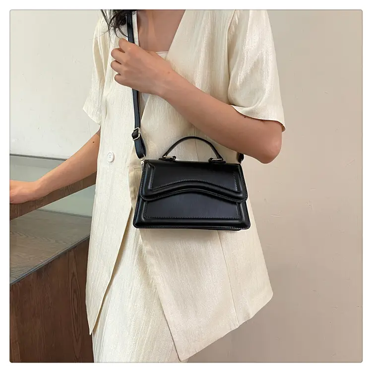 Women's 2024 Spring Shoulder Messenger Bags Black Red Blue Orange — feature 18