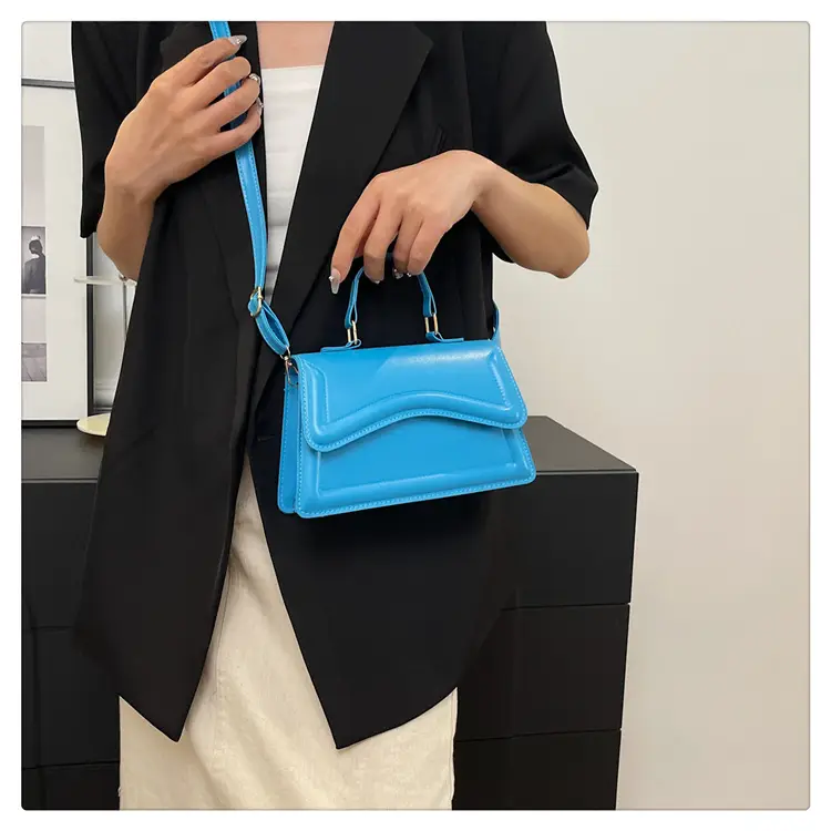 Women's 2024 Spring Shoulder Messenger Bags Black Red Blue Orange — feature 23