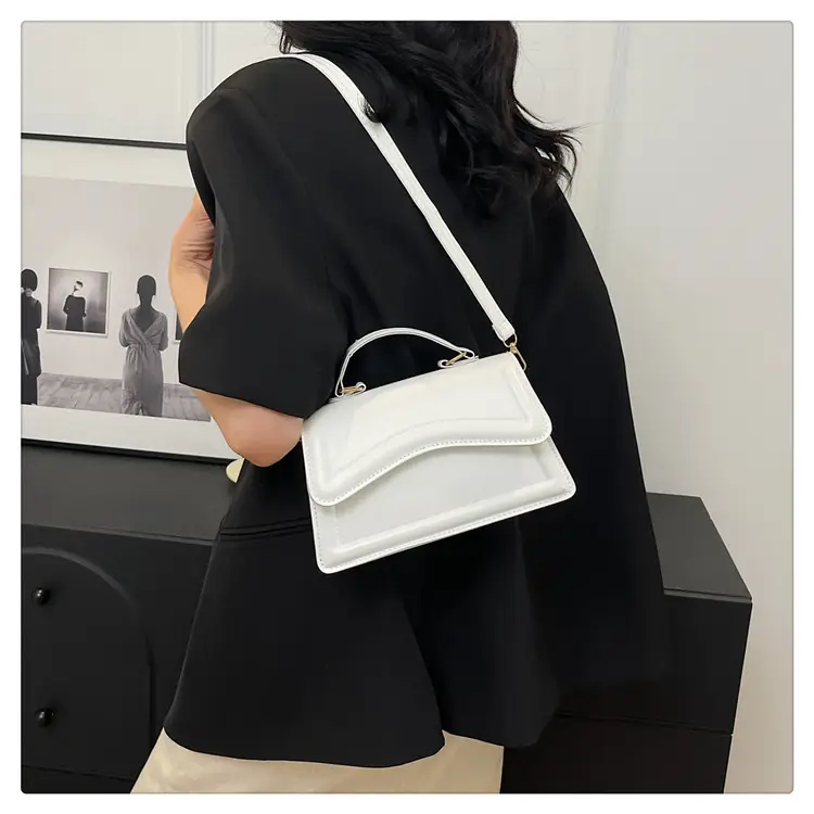 Women's 2024 Spring Shoulder Messenger Bags Black Red Blue Orange — feature 25