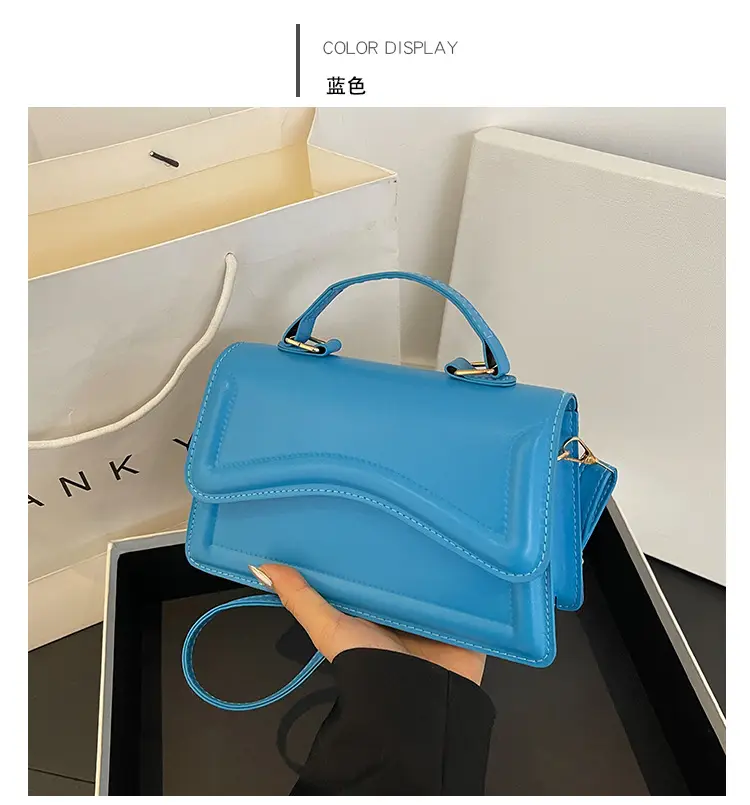 Women's 2024 Spring Shoulder Messenger Bags Black Red Blue Orange — feature 27