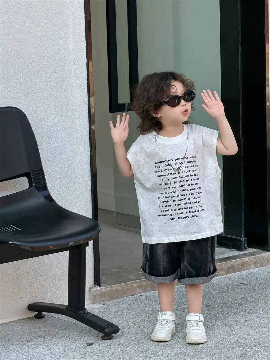 Baby Summer Letter T-Shirt Thin Kids 2025 — feature 22