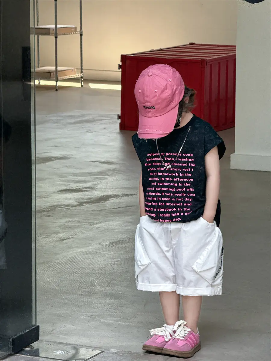 Baby Summer Letter T-Shirt Thin Kids 2025 — feature 3