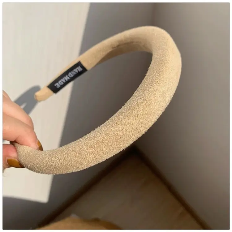 Suede Headband Autumn Winter Brown 2024 — feature 7