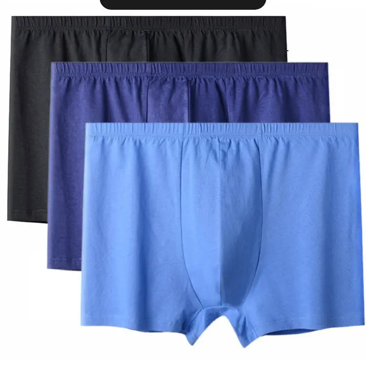 Men's Deep Cotton High Waist Shorts Large Size - Image 9