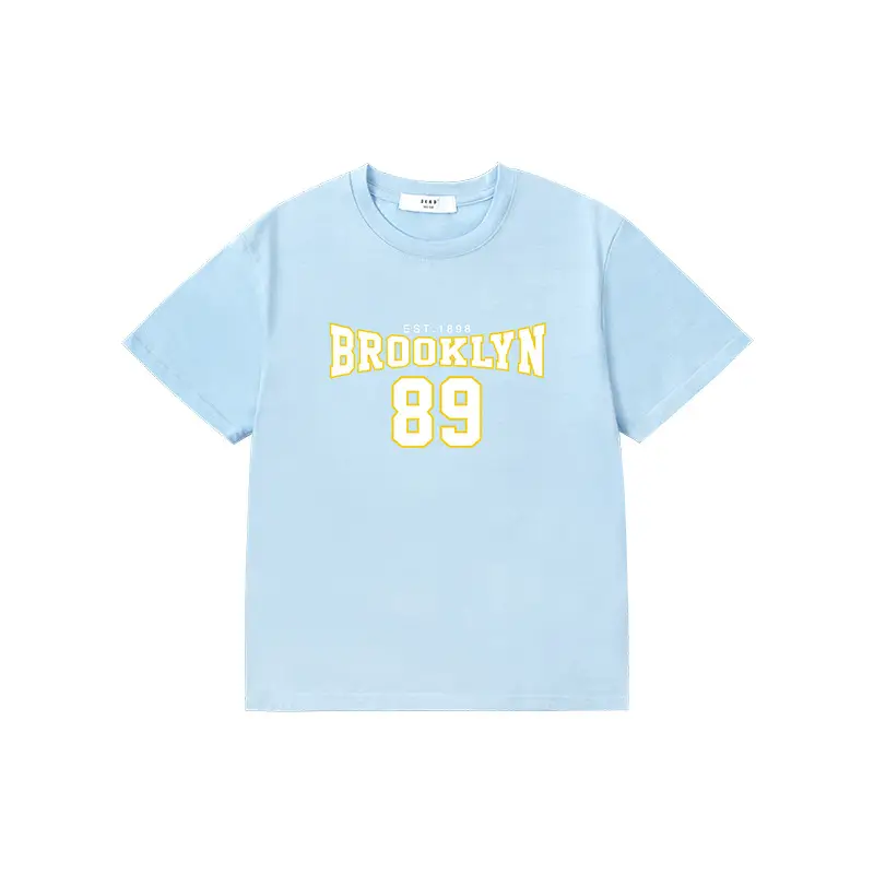 Boston 89 Green Printed T-Shirt Large for Boys Girls