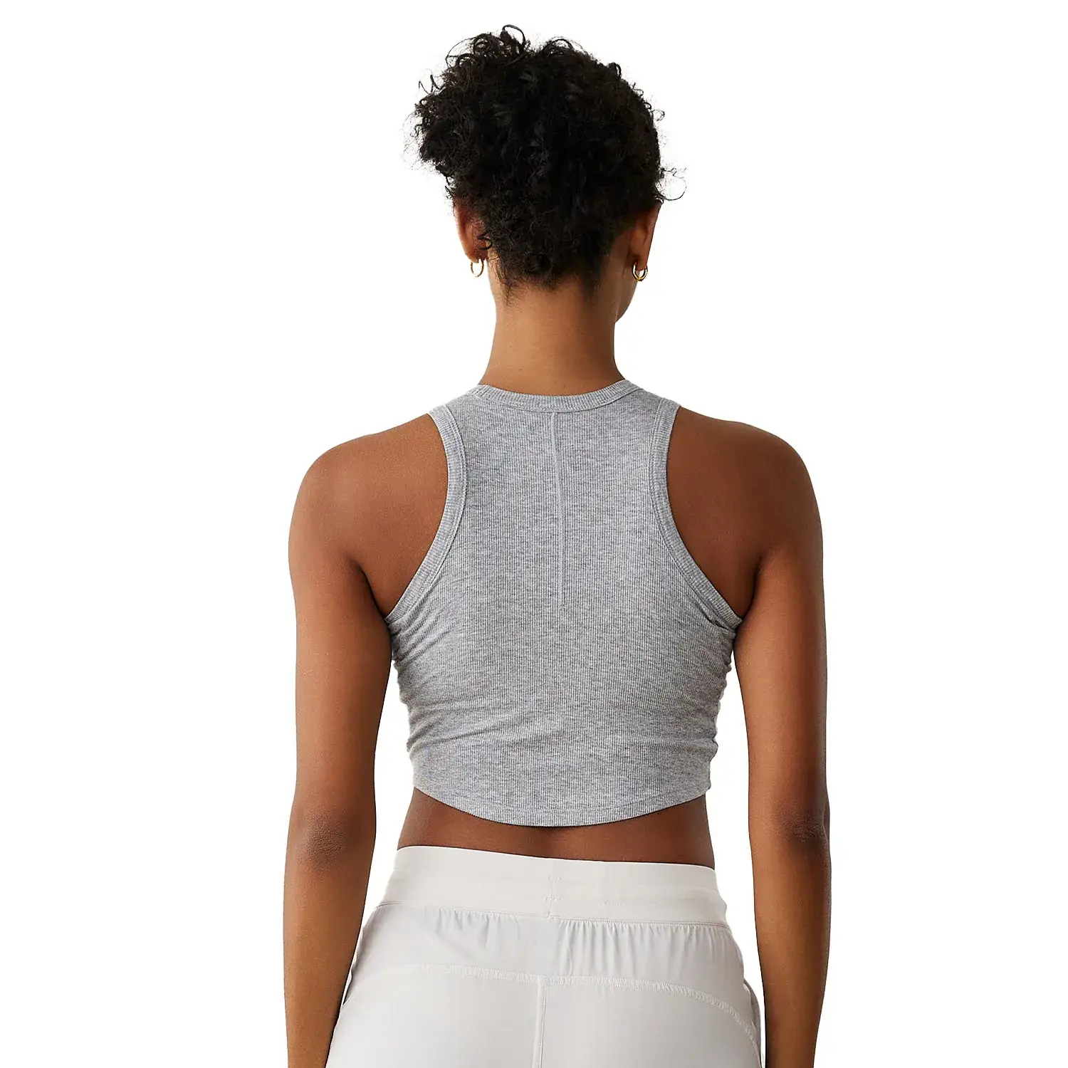 Modal Rib Slim Fit Slim Yoga Vest Belt Chest Pad Sports Top Breathable Gather Fitness Bra