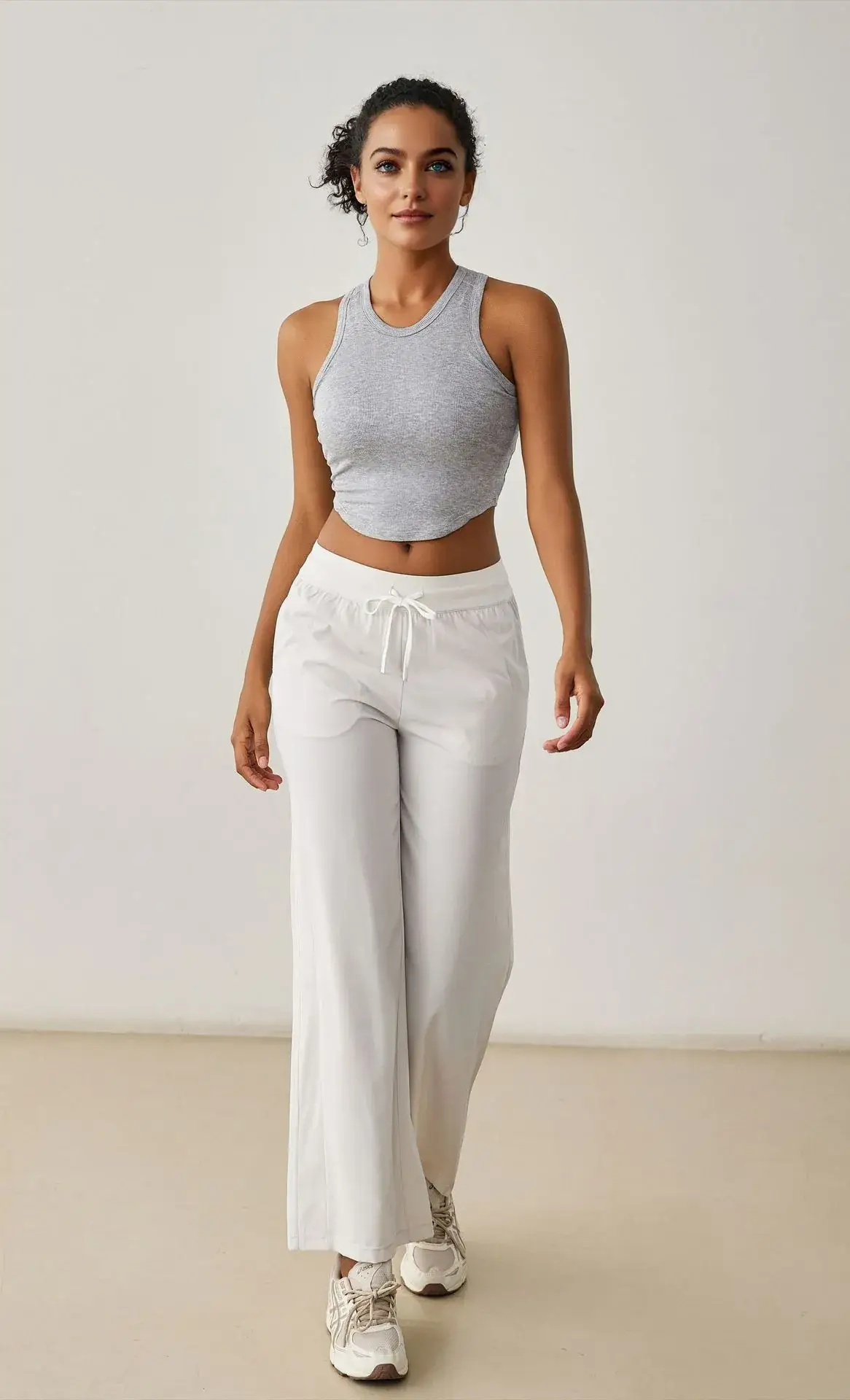 Modal Rib Slim Fit Slim Yoga Vest Belt Chest Pad Sports Top Breathable Gather Fitness Bra — feature 14