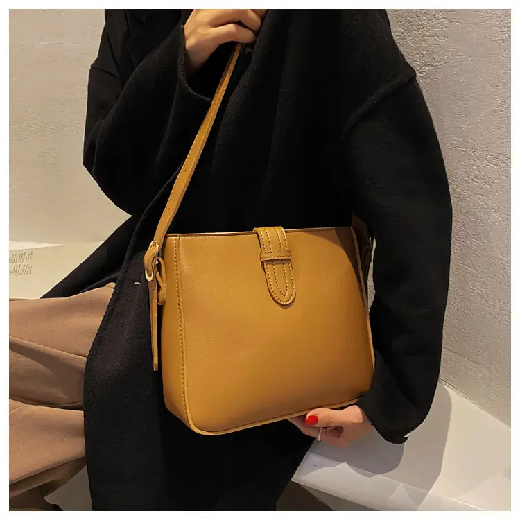 Brown Leather Shoulder Bag for Women 2024 New Style — feature 17