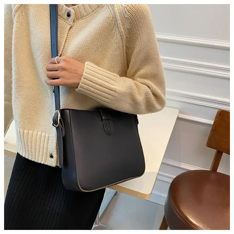 Brown Leather Shoulder Bag for Women 2024 New Style — feature 24