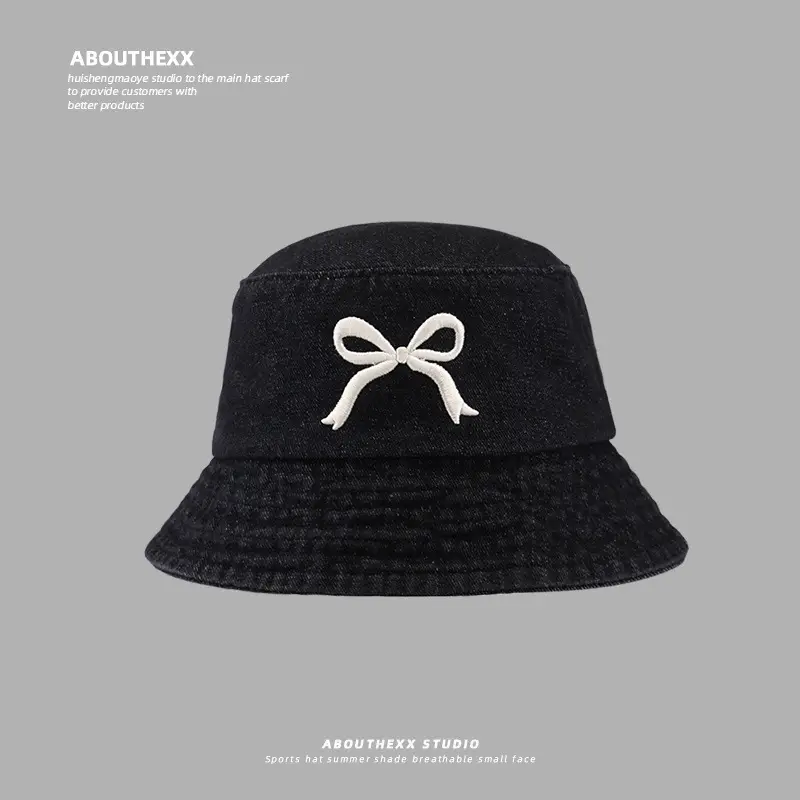 Pink Bow Embroidered Baseball Cap for Kids Primary School — feature 10