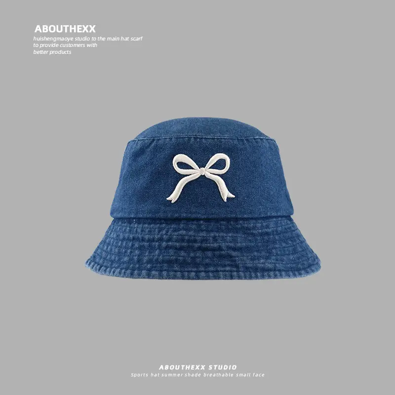 Pink Bow Embroidered Baseball Cap for Kids Primary School — feature 12