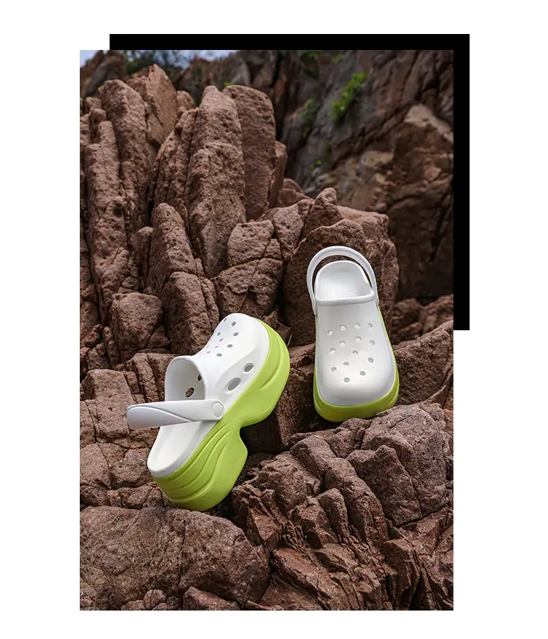 Women's Hole Shoes Summer New Home Wear Non-slip Deodorant Slippers Outdoor Casual Wear-resistant High-value Sandals — feature 28