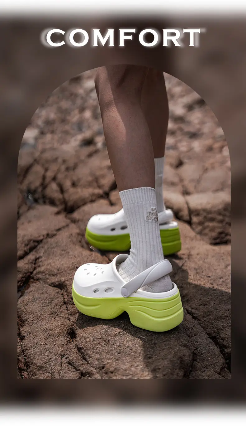 Women's Hole Shoes Summer New Home Wear Non-slip Deodorant Slippers Outdoor Casual Wear-resistant High-value Sandals — feature 35