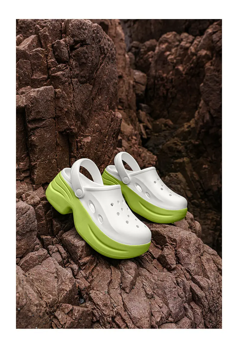 Women's Hole Shoes Summer New Home Wear Non-slip Deodorant Slippers Outdoor Casual Wear-resistant High-value Sandals — feature 41