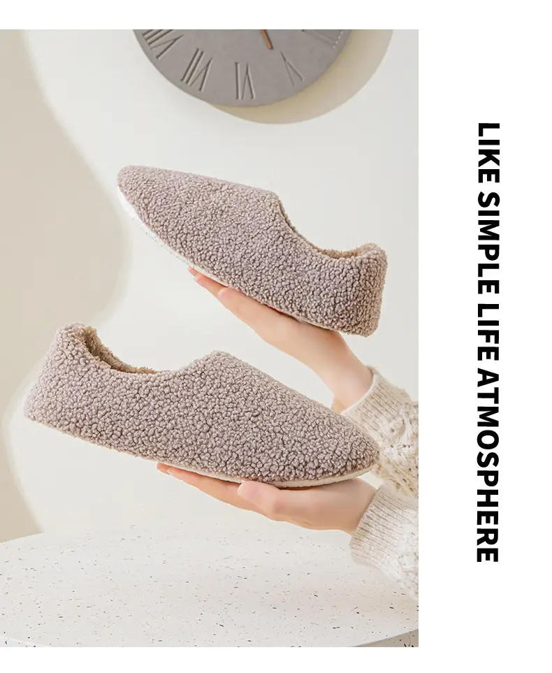 Cross-Border Foreign Trade Confinement Bag with Furry Indoor Home Ladies Foreign Trade Warm Four-Season Confinement Cotton Slippers Cotton Shoes — feature 13