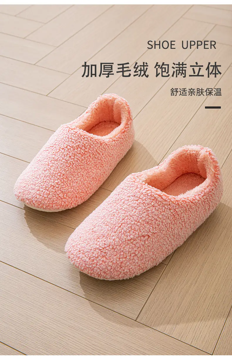 Cross-Border Foreign Trade Confinement Bag with Furry Indoor Home Ladies Foreign Trade Warm Four-Season Confinement Cotton Slippers Cotton Shoes — feature 8