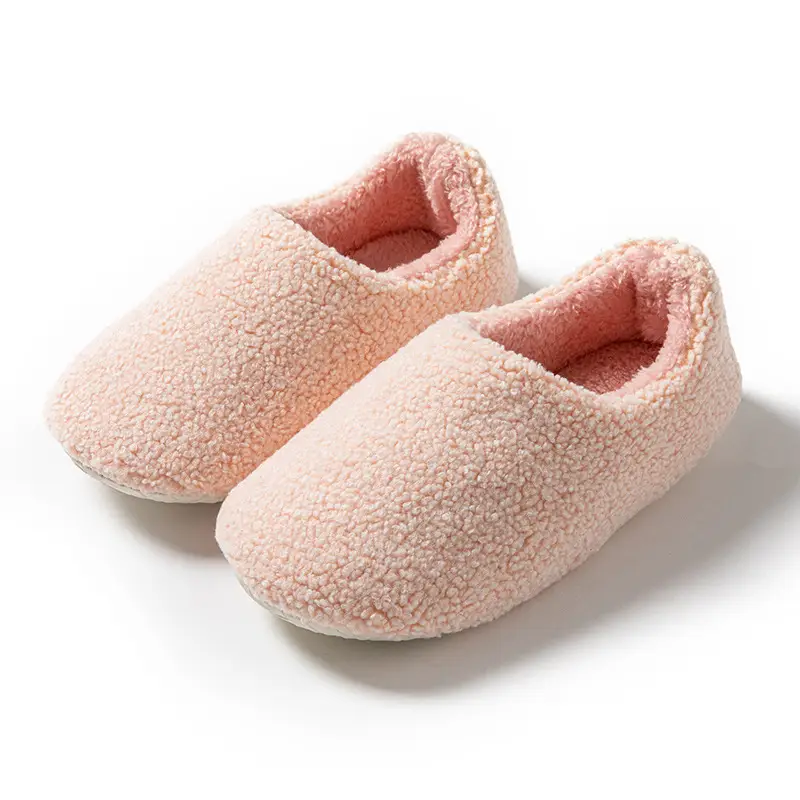 Cross-Border Foreign Trade Confinement Bag with Furry Indoor Home Ladies Foreign Trade Warm Four-Season Confinement Cotton Slippers Cotton Shoes